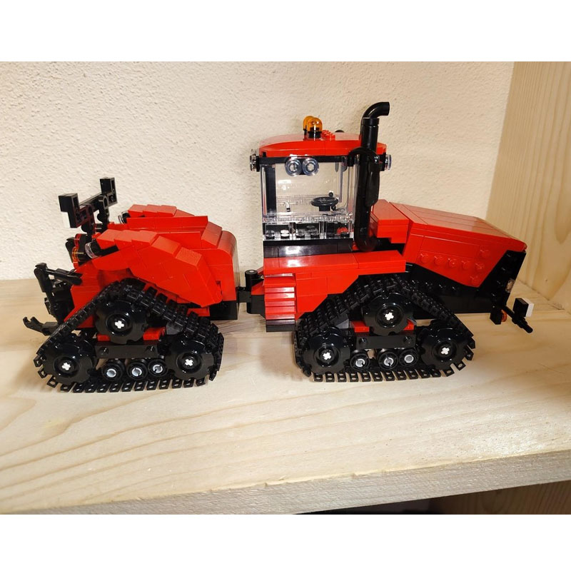 Urban Farming Building - MOC-260750 都市農場農業用トラクター ビルディングブロックモデル、793パーツ、MOC 男の子子供の誕生日おもちゃギフト
