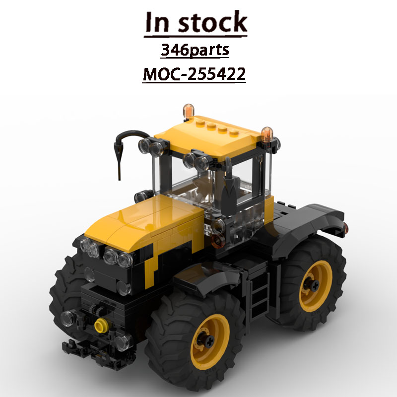 Urban Farming Building - MOC-255422 都市農場農業トラクター ビルディングブロックモデル 346 パーツ MOC