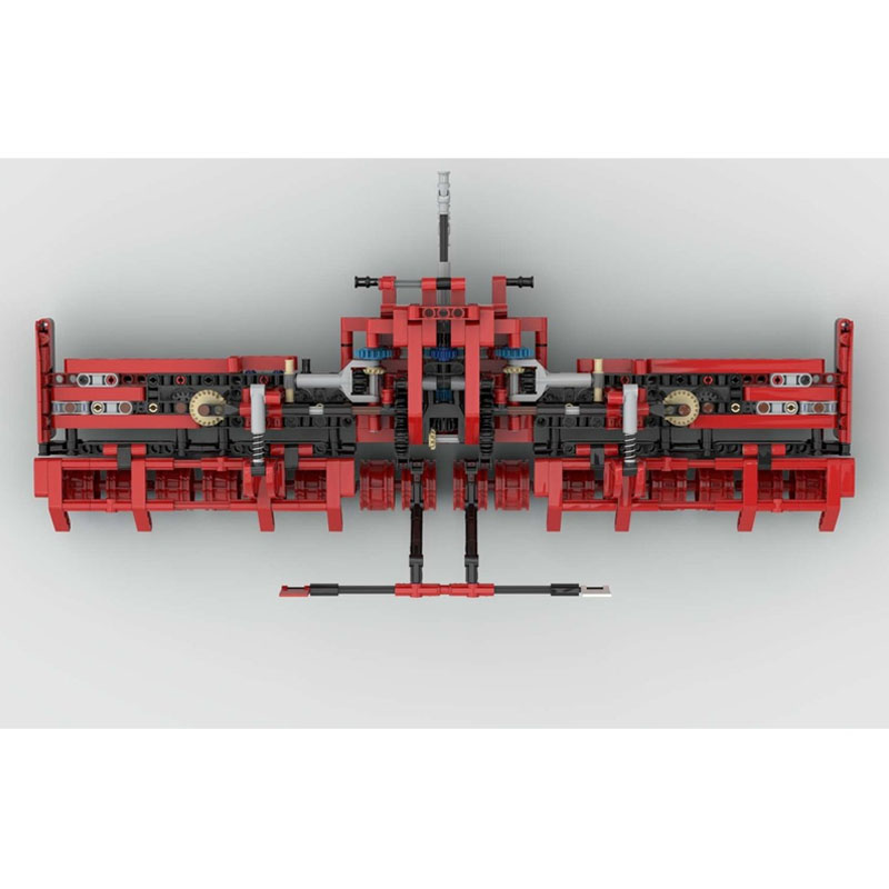 Urban Farming Building - MOC-257330 アーバンファーム農業用フィールドティラーブリックモデル、641パーツ、男の子と子供の誕生日やクリスマスのおもちゃギフト