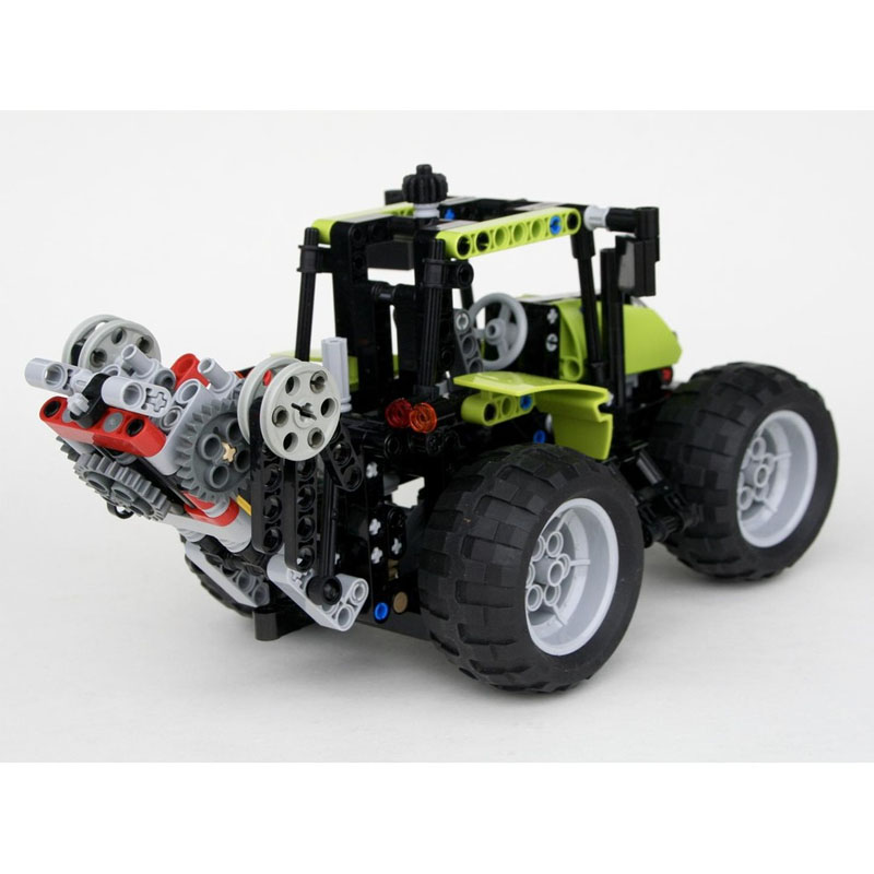 Urban Farming Building - MOC-4933 都市農場農業トラクター ビルディングブロックモデル 577 パーツ MOC