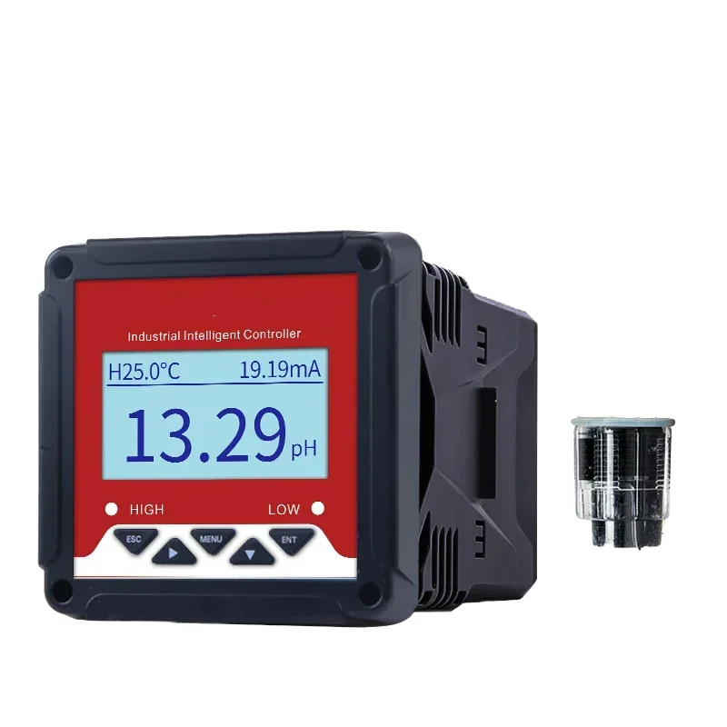 Ec Meter Digital - プロ仕様産業用デジタル水質分析計インライン自動制御装置ORP EC汎用PHセンサープラスチックRS485