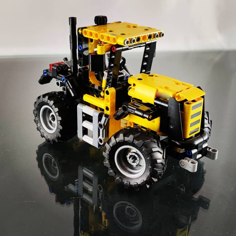 MOC-87483 都市農業農場 新しい黄色のトラクター ビ - Urban Farming Building のレビューと価格