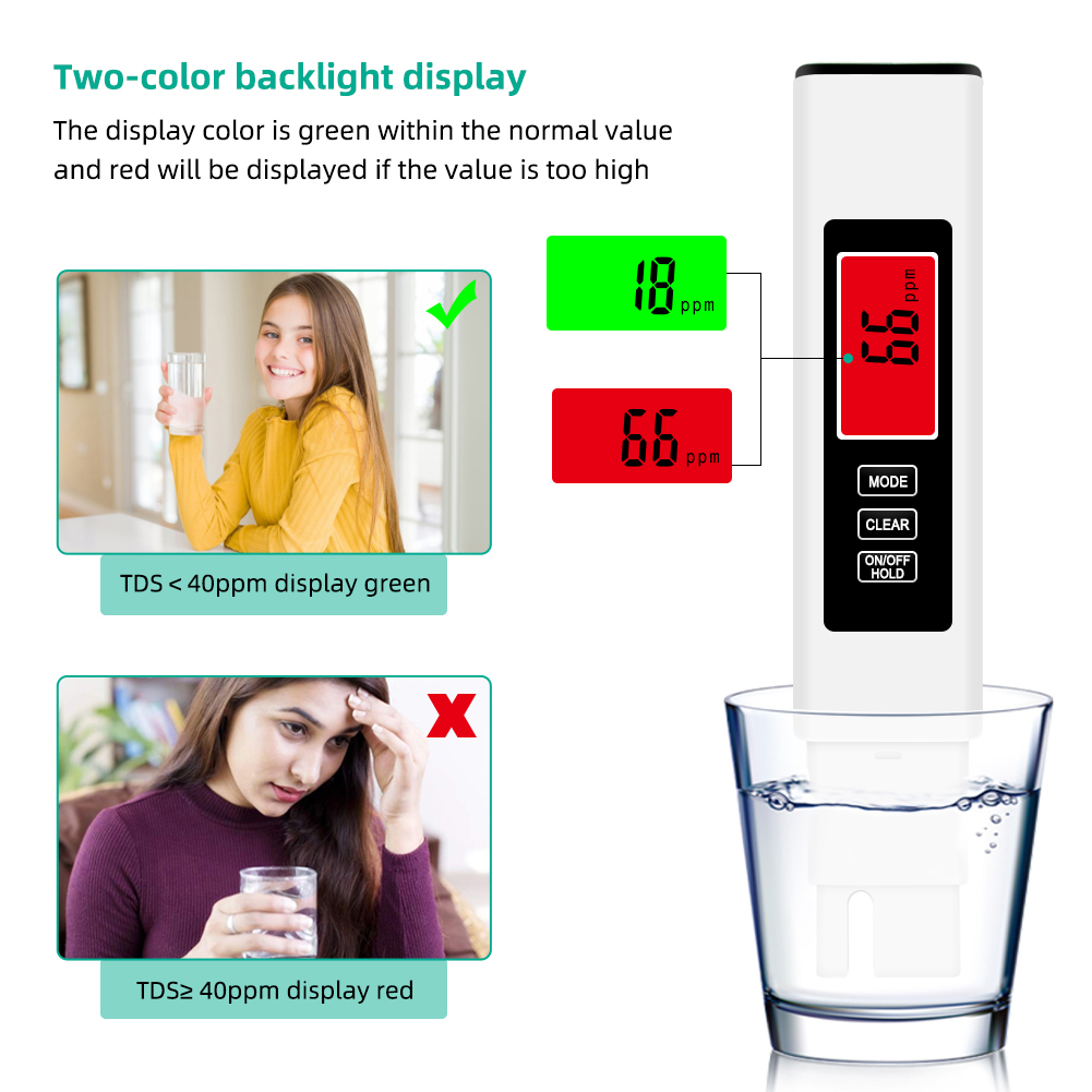 4 in 1デジタル水質テスターECメーター＆温度計0-99 - Ec Meter Digital のレビューと価格