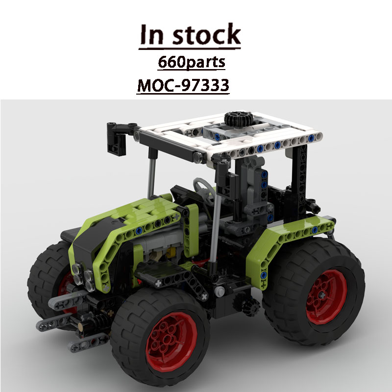 MOC-97333 都市農場農業トラクター ビルディングブロ - Urban Farming Building のレビューと価格