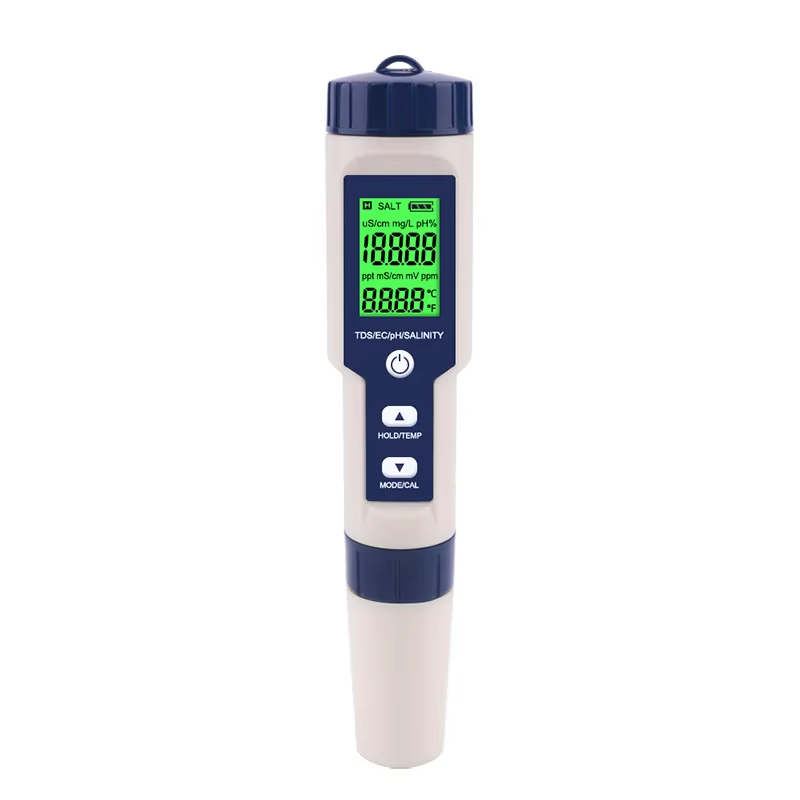 5 in 1デジタルPH TDS ECメーターペン、塩分温度 - Ec Meter Digital のレビューと価格