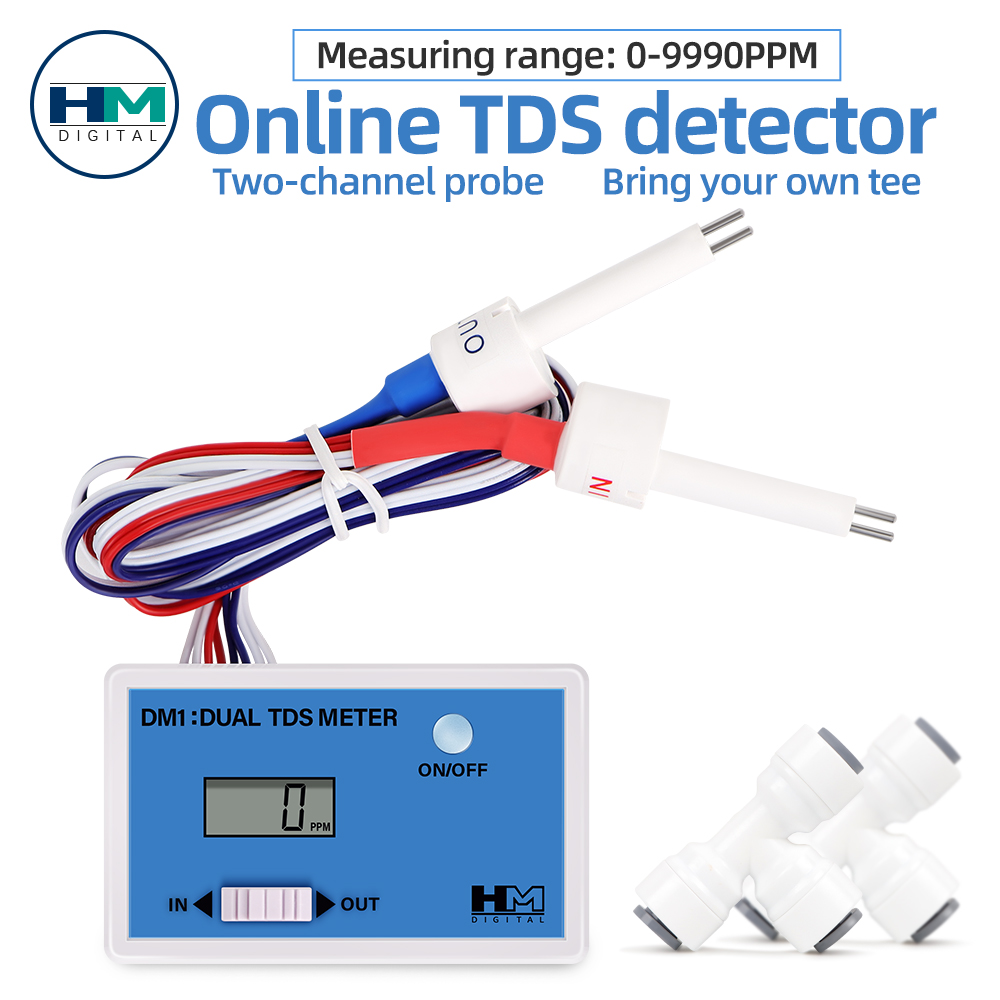 デジタル水質テスター デュアルプローブ オンライン TDS  - Ec Meter Digital のレビューと価格