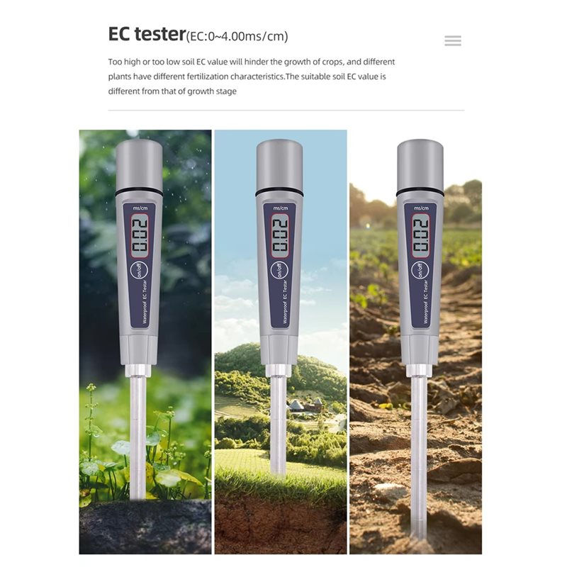A84E-Tester デジタル ATC EC-316 土壌 - Ec Meter Digital のレビューと価格