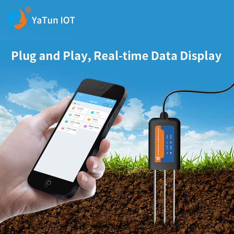 IoT 4G農業用デジタル土壌NPK EC pH植物湿度計水 - Ec Meter Digital のレビューと価格