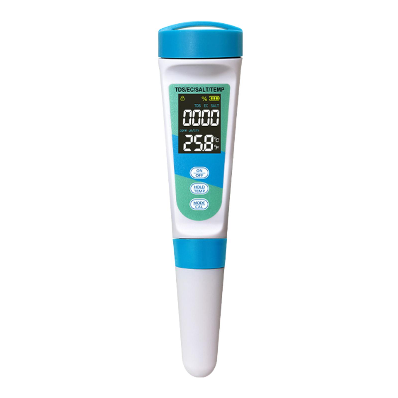 4 in 1 EC TDS 塩分温度計水質検査キット飲料水プ - Ec Meter Digital のレビューと価格